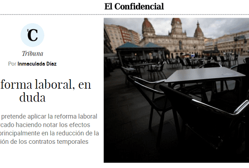 La reforma laboral, en duda